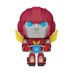 Classic Transformers Hot Rod Funko Pop figure ideal for shelves.