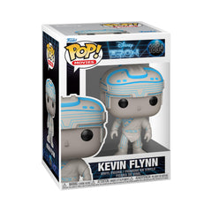 Funko Pop! Tron Kevin Flynn front view for shelf display and collection showcase