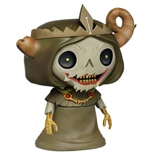 Funko Pop TV Adventure Time Lich King packaging closeup shows design