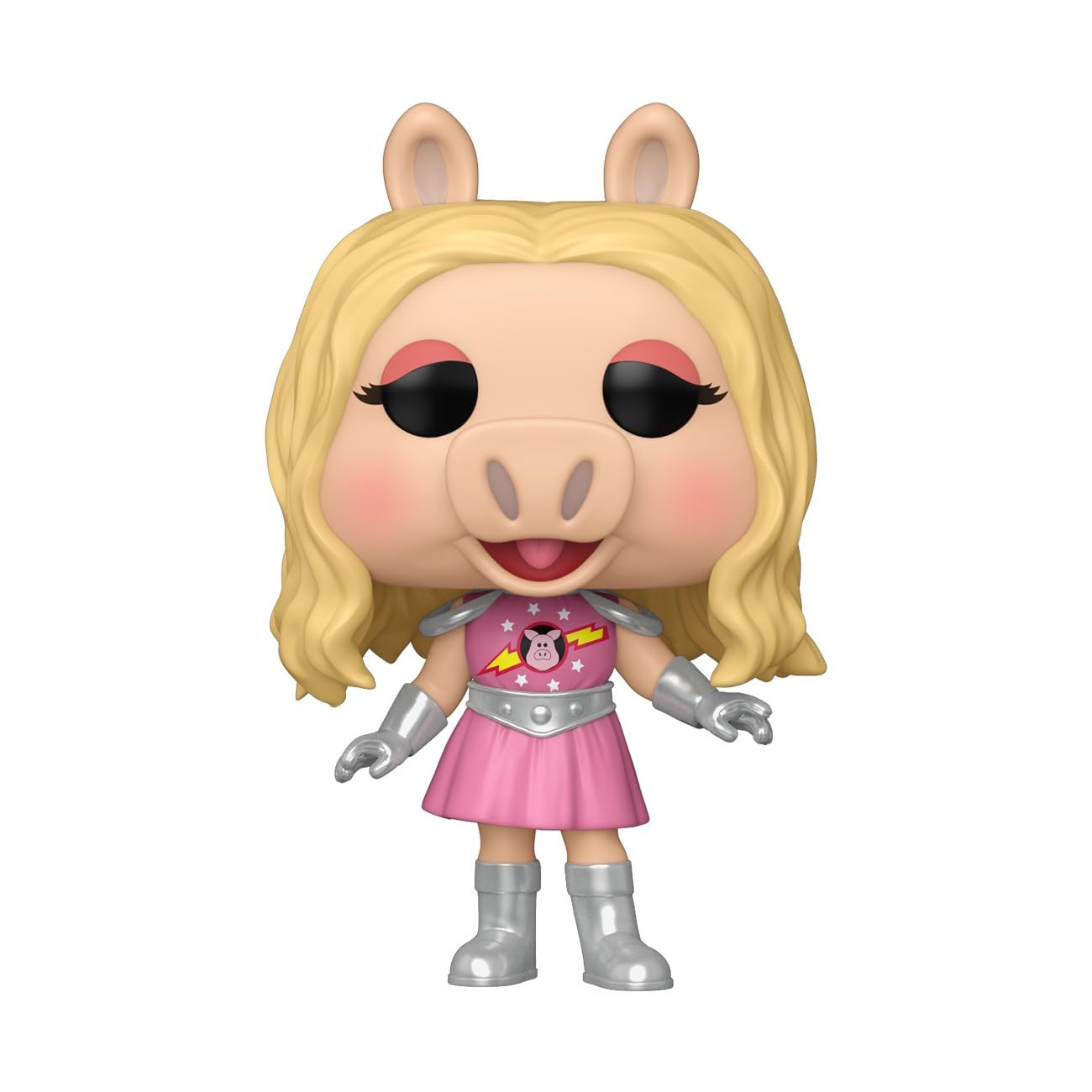 Funko Pop! First Mate Piggy face detail highlights bold colors