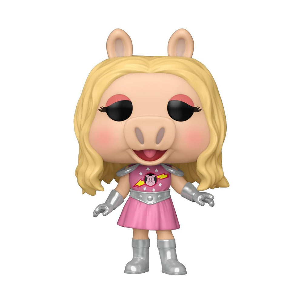 Funko Pop! First Mate Piggy face detail highlights bold colors