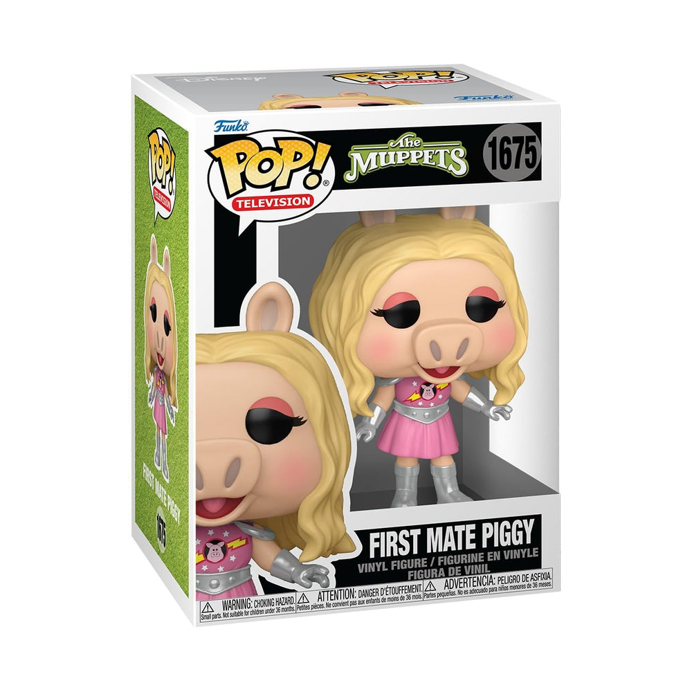 Funko Pop! First Mate Piggy front view ideal for display shelves and collections