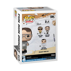 Funko Pop! Dwight Schrute Fun Run adds collectible charm to shelves.
