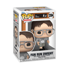 Funko Pop! Dwight Schrute Fun Run figure ready for desk display.