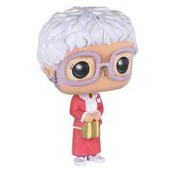 Funko POP TV Sophia 3-3/4 inch scale for shelf display.