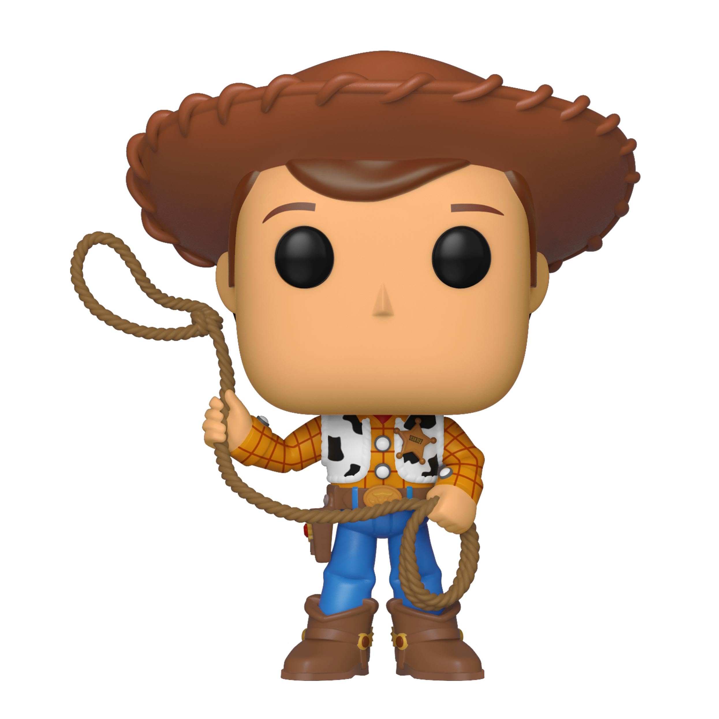 Woody vinyl figure stands 3.75 inches tall, perfect for desk or shelf display.