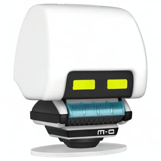 Funko Pop Wall-E M-O with Chase back view showcasing compact silhouette