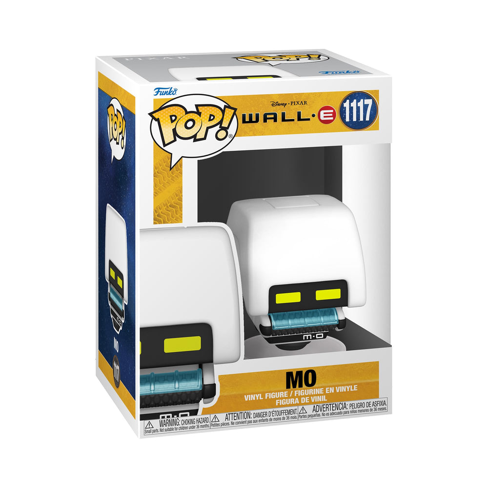 Funko Pop Wall-E M-O with Chase box front view for display ready charm