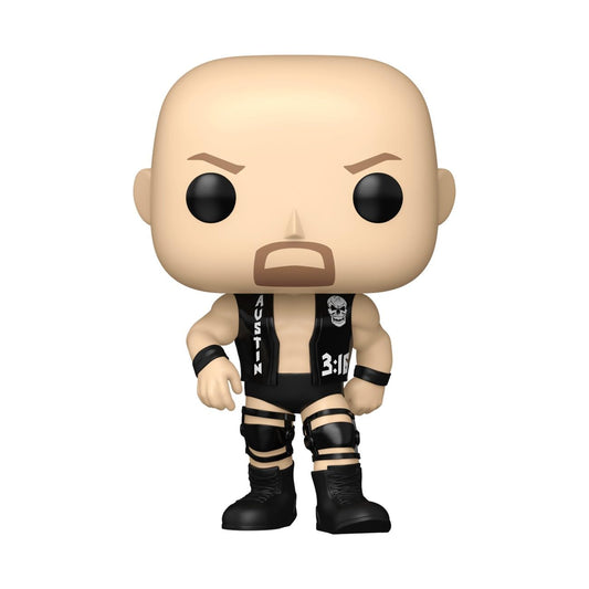 Funko Pop WWE Stone Cold Steve Austin display piece adds character to your shelf.