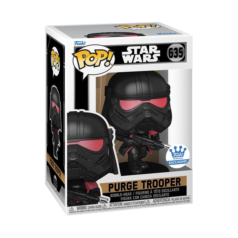 Funko Purge Trooper bobblehead, front view, ideal display piece for Star Wars collections.