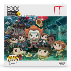 Funko Puzzle It character art featuring iconic favorites ready to assemble for family game night.