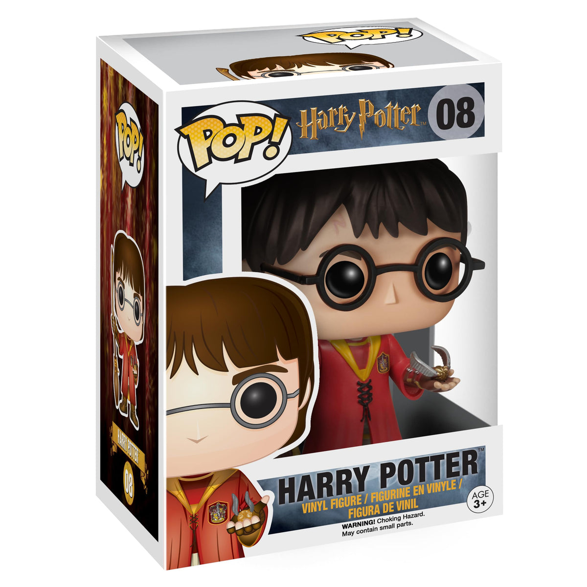 Funko Quidditch Harry Potter Red vinyl figure front view for display and collection.