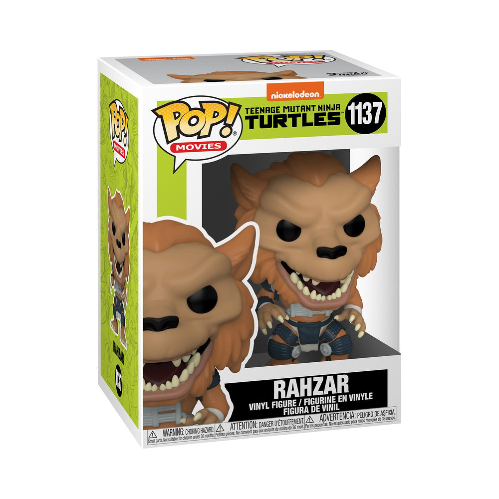 Funko Rahzar Pop! figure front view for TMNT shelf display