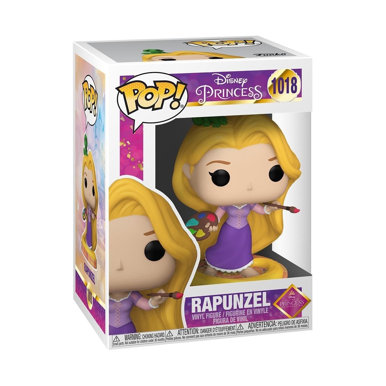 Funko Rapunzel Ultimate Princess Pop figure ready for shelf display and gifting