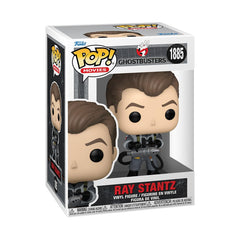 Funko Ray Stantz Ghostbusters II figure on display shelf for collectors.