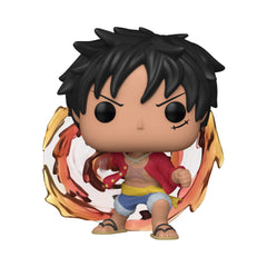 Funko Red Hawk Luffy chase variant hints at rarity for avid collectors.