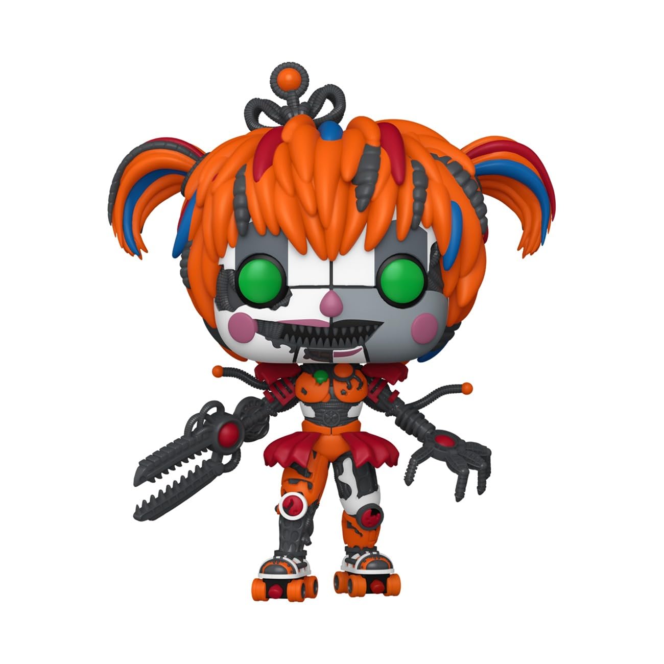 Funko Scrap Baby Pop! figure side view adds dynamic character to any collection