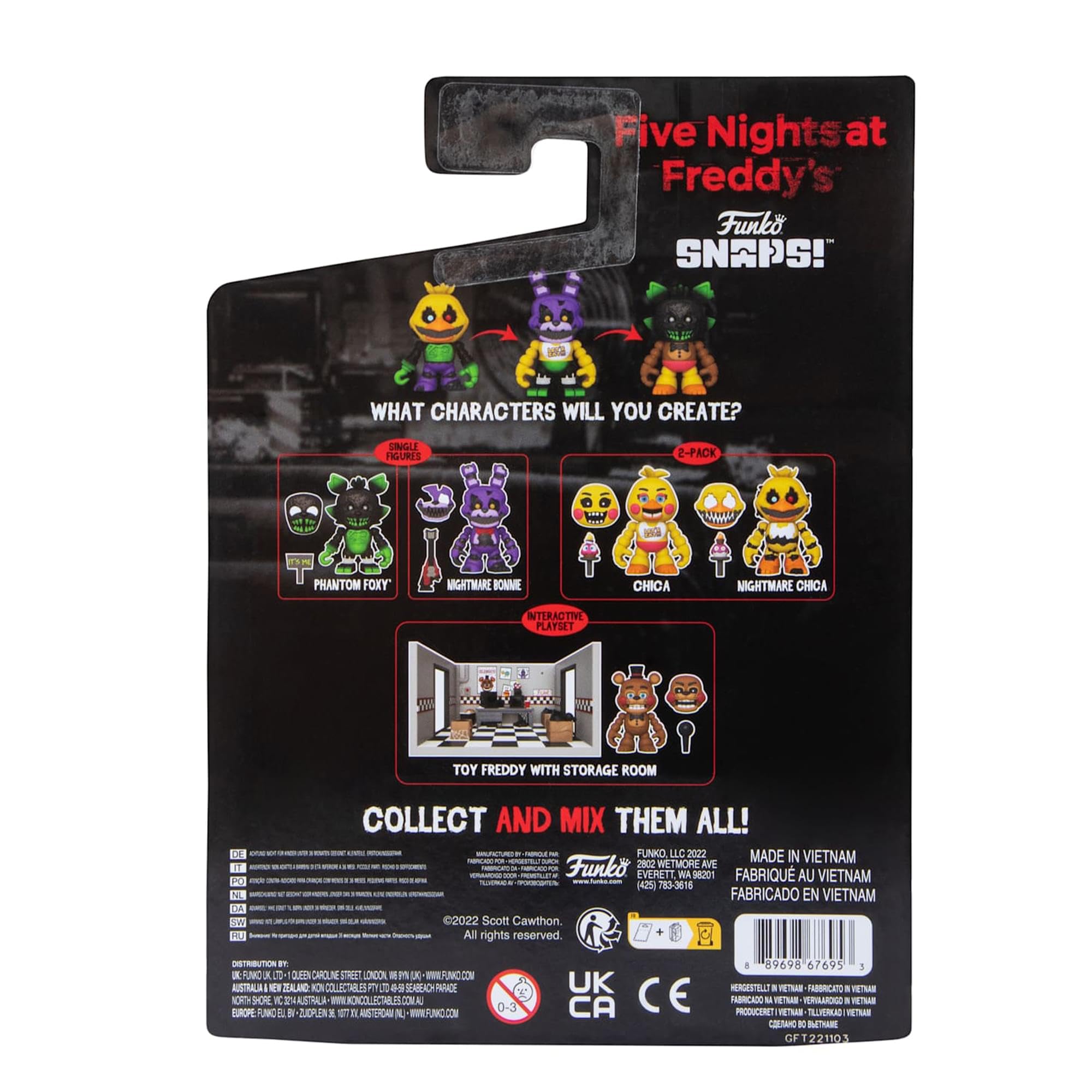 Funko Snaps Phantom Foxy collectible for your shelf