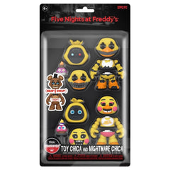 Funko SNAPS! Toy Chica interchangeable face for expressive display options.