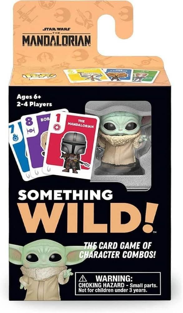 Funko Something Wild Star Wars Mandalorian Grogu cover image with collectible figure and bold artwork.