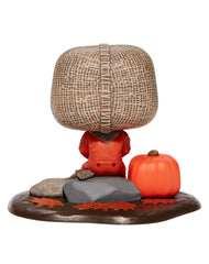 Funko Spirit Halloween Sam POP! Deluxe back shot highlights compact, collectible size.