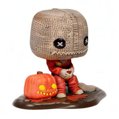 Funko Spirit Halloween Sam POP! Deluxe shelf-ready display for collectors.