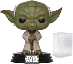 Funko Star Wars Clone Wars Yoda figure for display and collection.
