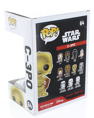 Funko Star Wars Episode 7 C-3PO on display pose supports collection