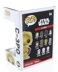 Funko Star Wars Episode 7 C-3PO close-up portrait showcasing details