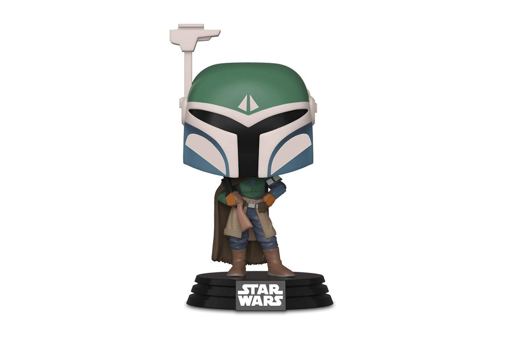 Window box packaging showcasing the Covert Mandalorian figure for gifting and display