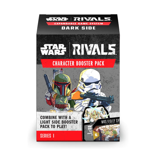 Funko Star Wars Rivals dark side pack cover showing iconic characters for quick battles.