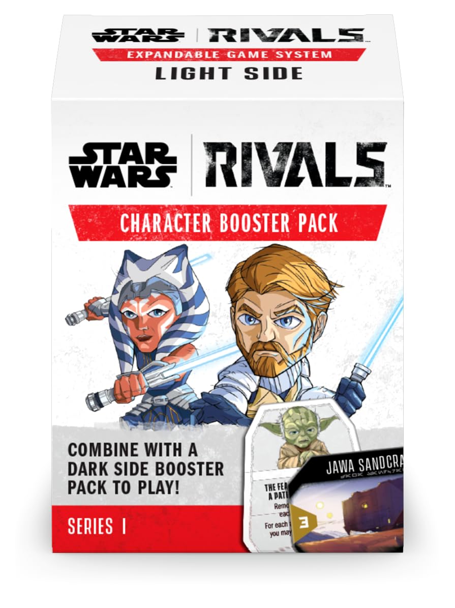 Funko Star Wars Rivals Light Side Pack Series 1 cover art for fast-paced duels