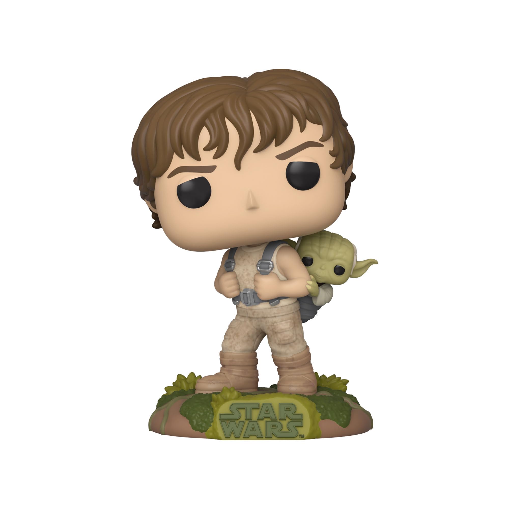 Funko Star Wars Training Luke with Yoda window box packaging ideal for display.