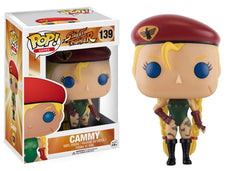 Funko Street Fighter Cammy Pop vinyl figure front view, ideal for display and collection.