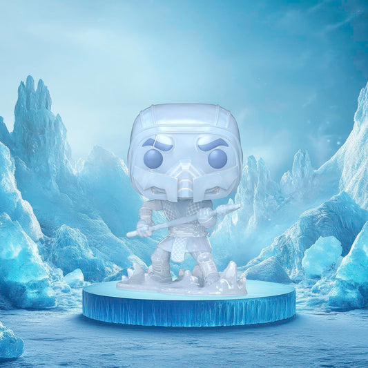 Funko Sub-Zero Mortal Kombat 11 side view ideal for shelf display.