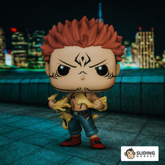 Funko Sukuna collector display box keeps figure secure and visible.