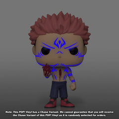 Funko Sukuna 9 cm figure, side view ideal for shelf display and gifting.
