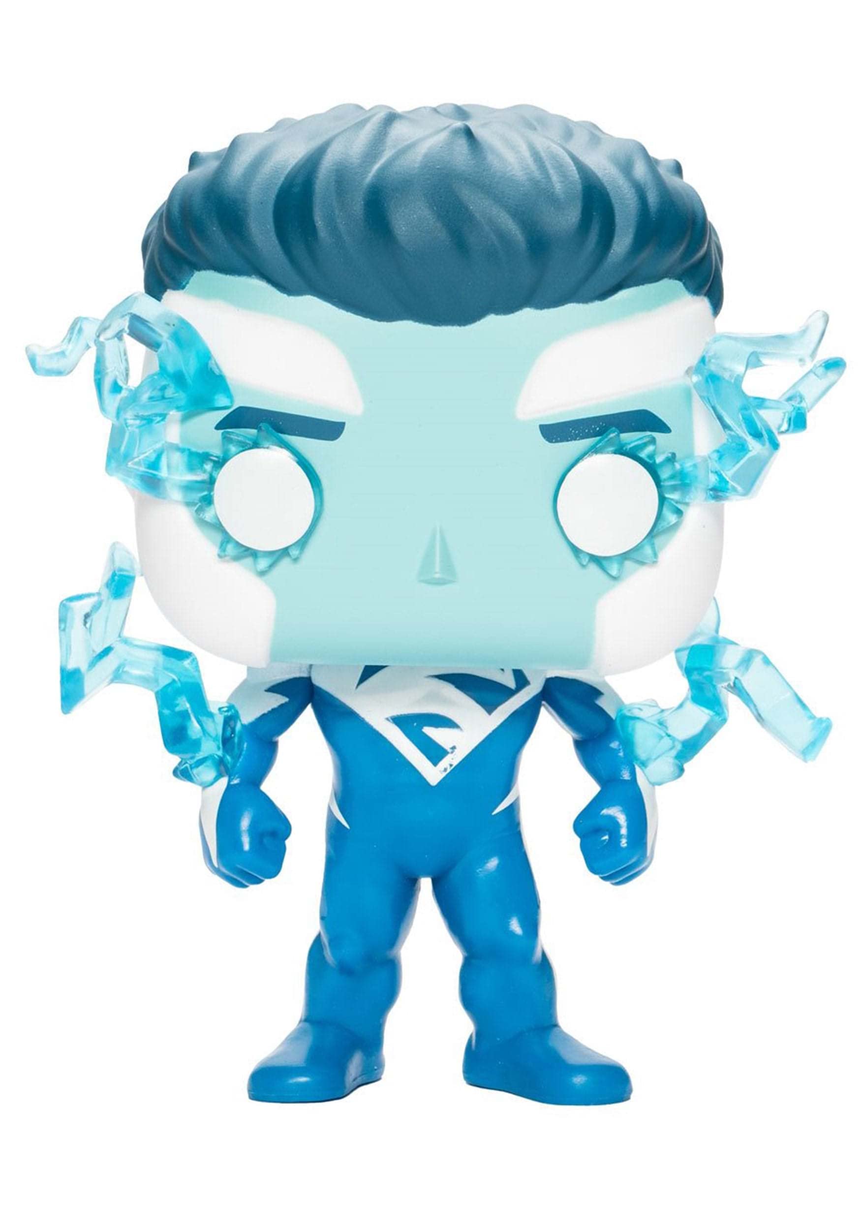Funko Superman Blue Pop! packaging supports its convention-exclusive status.