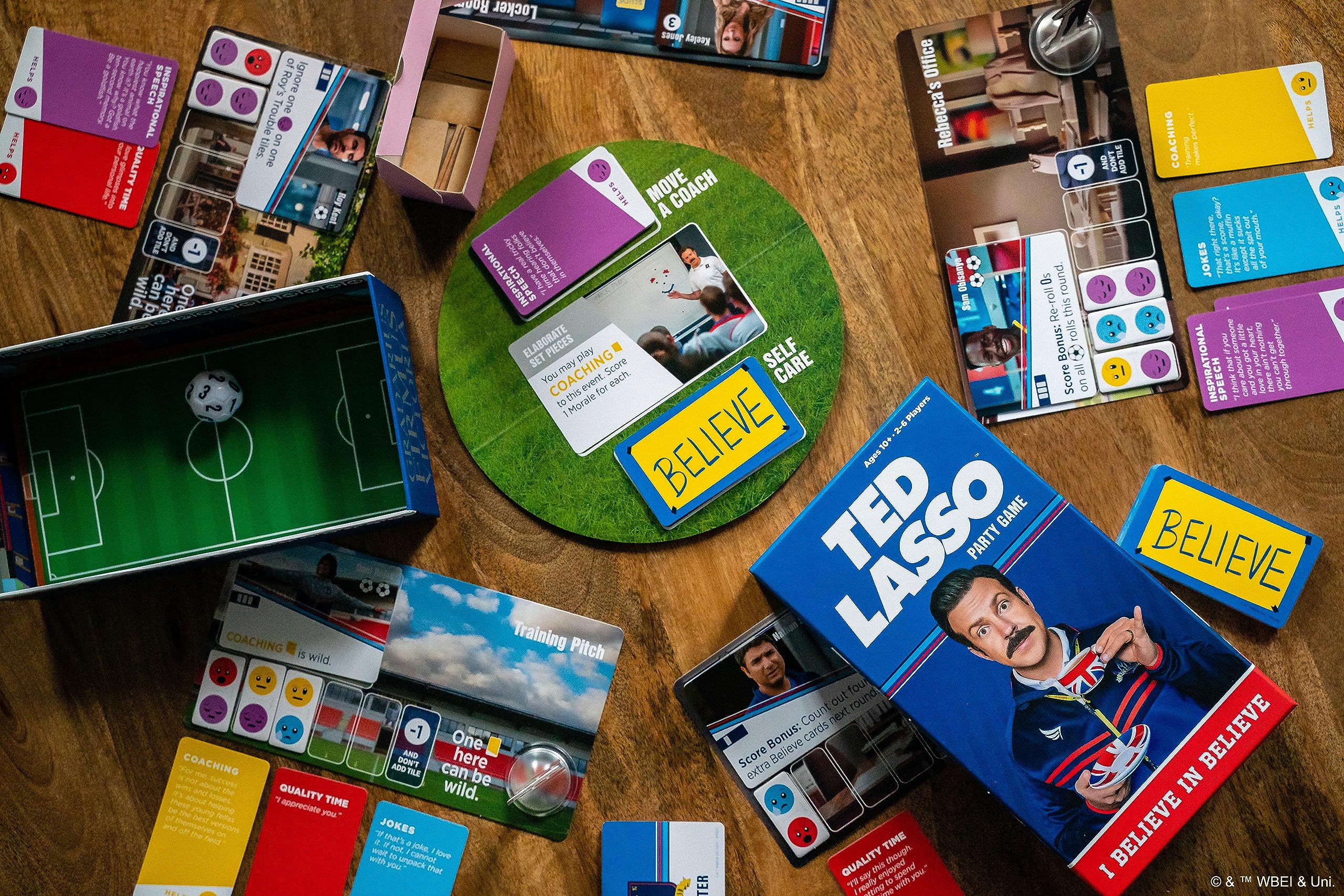 Quick start guide speeds up setup for Ted Lasso Party Game