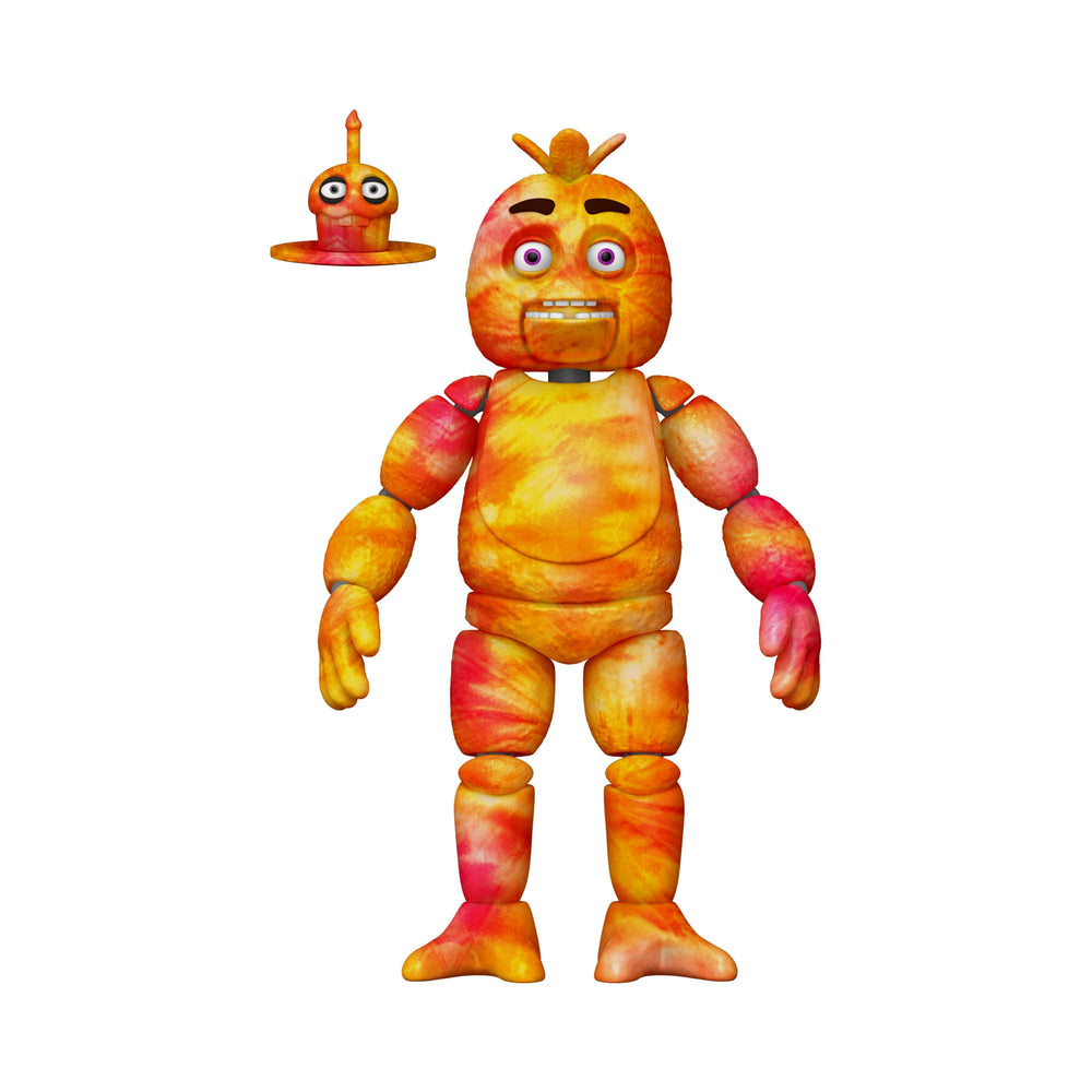 Funko Tie-Dye Chica articulation pose for dynamic display