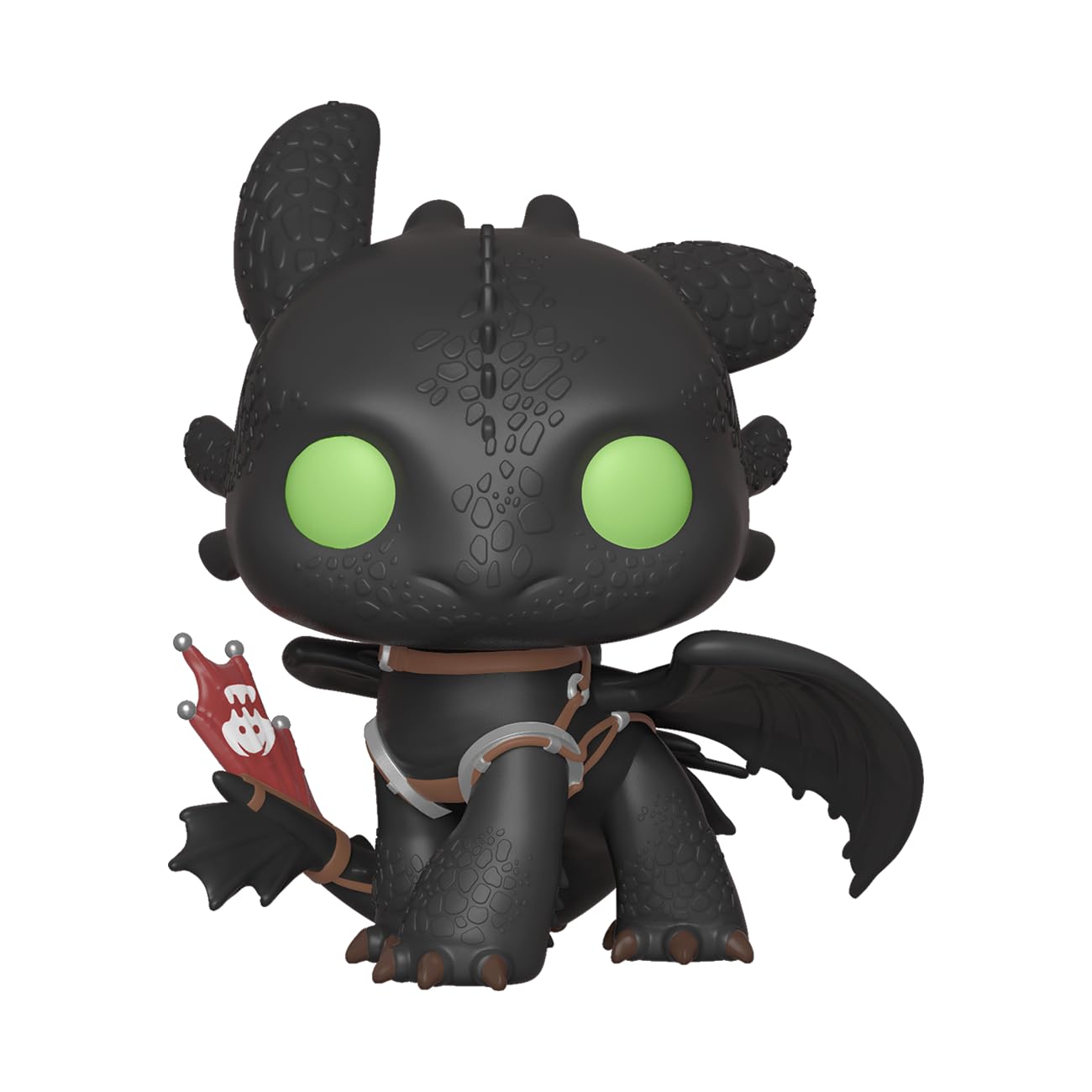 Toothless pop vinyl close-up highlighting vibrant details for display shelves