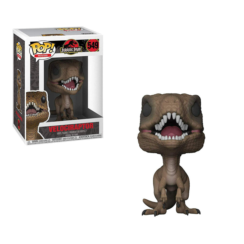 Funko Velociraptor Jurassic Park Pop figure in window box perfect for display or gifting