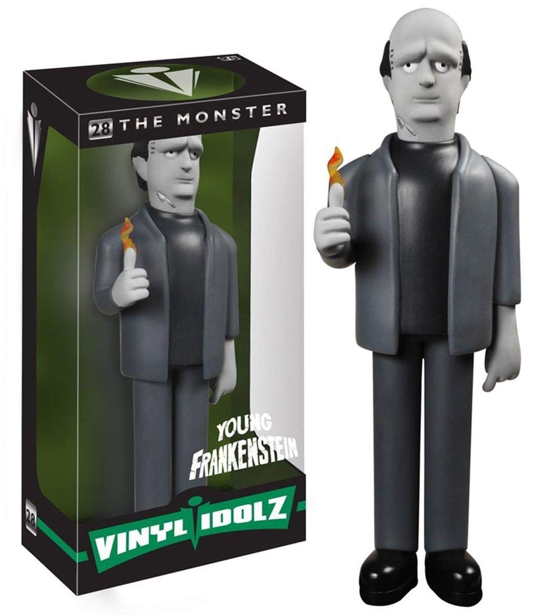 Funko Vinyl Idolz Young Frankenstein Monster window display, perfect for shelves.
