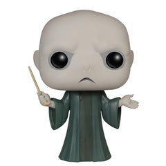 Funko Voldemort POP figure detail head close-up for appreciation of sculpt.