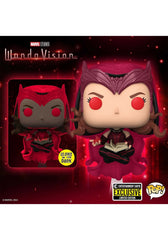Funko WandaVision Scarlet Witch standard-size Pop! on a shelf-ready pose.