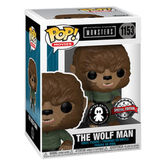 Funko Wolf Man 1941 side profile showing stylized vinyl design