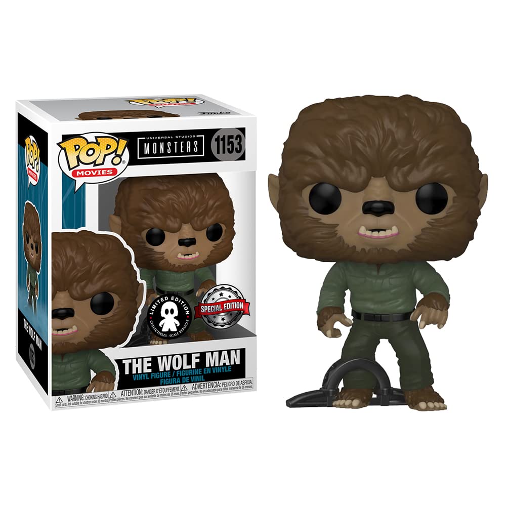 Funko Wolf Man 1941 window box preserves collectible display quality