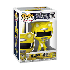Funko Yellow Ranger glow-in-the-dark figure ideal for night display and collection