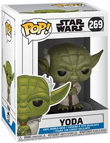 Yoda Pop box protector keeps the packaging safe during display.