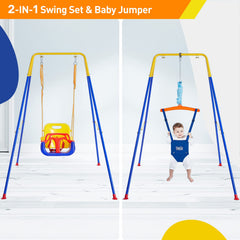 FUNLIO baby jumper with adjustable rope for versatile height